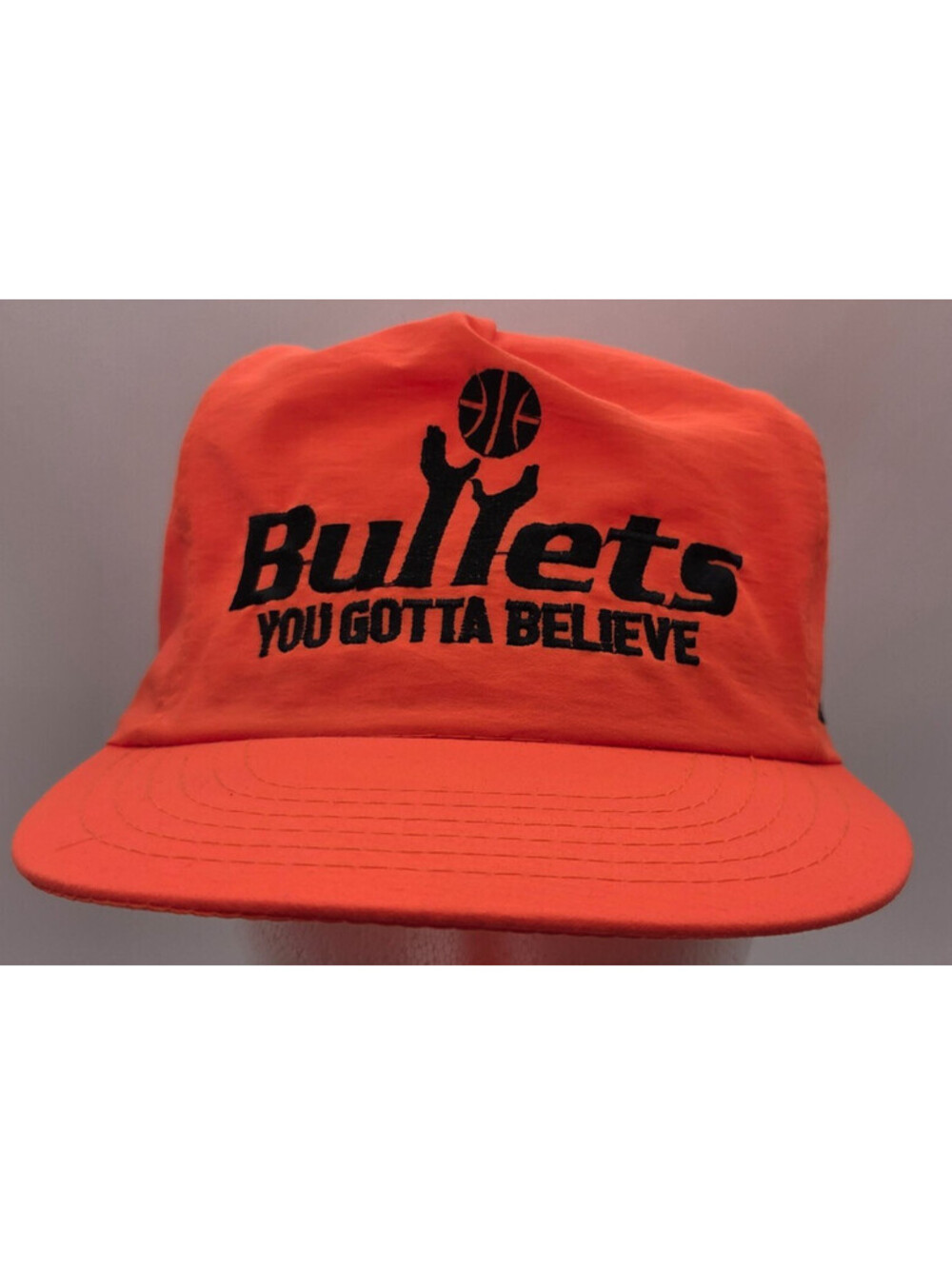 Vintage Washington Bullets Hat You Gotta Believe 90s Foot Locker Rare NBA Cap